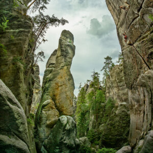 adršpach climbing